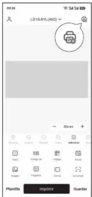 Makeid P31 - Impresión mediante la APP - 2