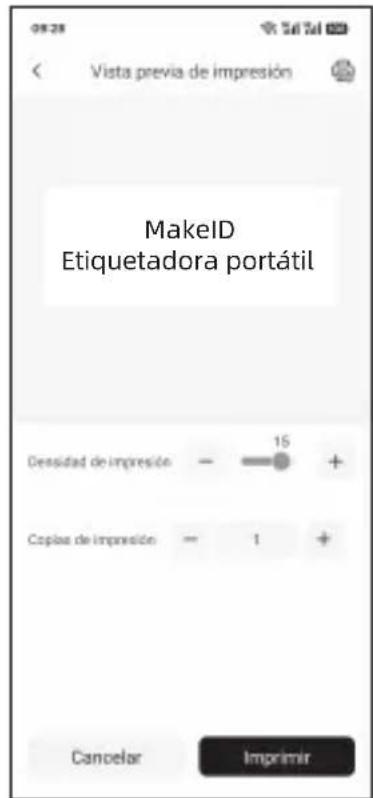 Makeid P31 - Impresión mediante la APP - 6