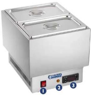 Royal Catering RCCM-250-2GN - FUNKTIONSWEISE - 1