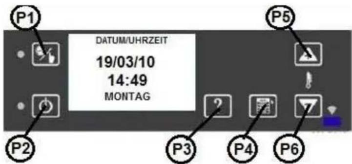 Wamsler WP 2-8 - DATUM / UHRZEIT - 1