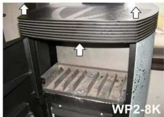 Wamsler WP 2-8 - PULIZIA DELLA FINESTRA DI CONTROLLO - 2
