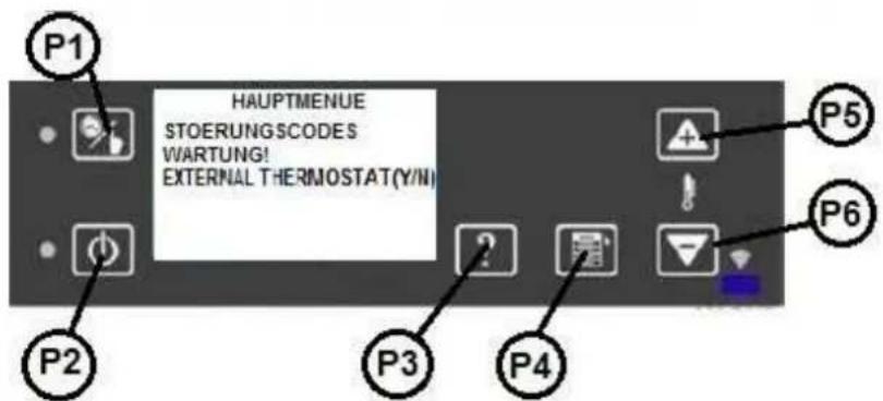 Wamsler WP 2-8 - MENU UTILISATEUR - 4