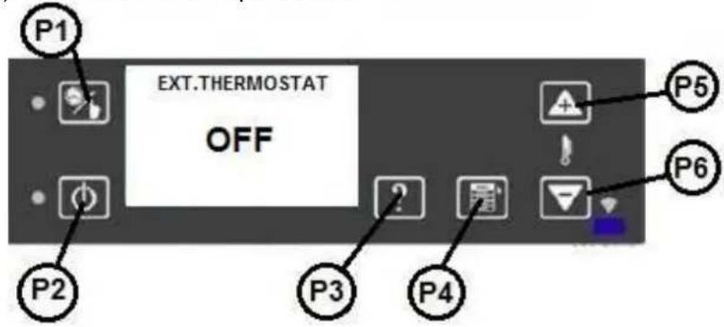 Wamsler WP 2-8 - AUTORIZZAZIONE DEL TERMOSTATO ESTERNO NEL SOFTWARE - 4