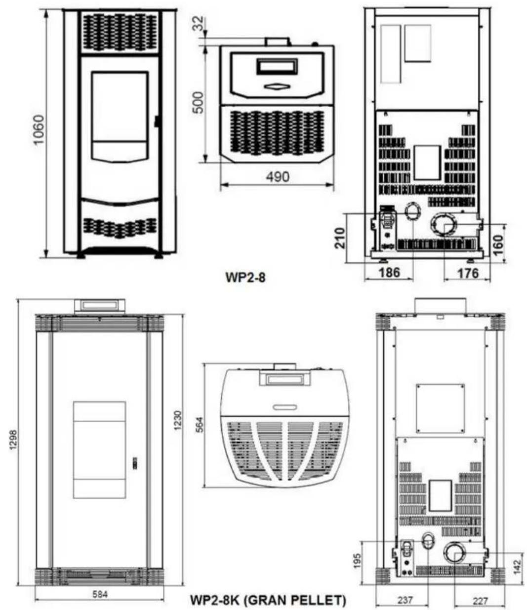Wamsler WP 2-8 - IMPORTANT GENERAL INSTRUCTIONS - 1