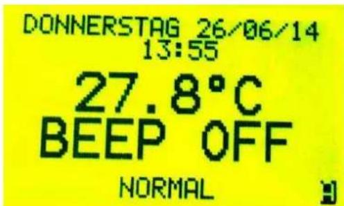 Wamsler WP 2-8 - ACTIVER /DESACTIVER LE SIGNAL SONORE „BEEP“: - 4