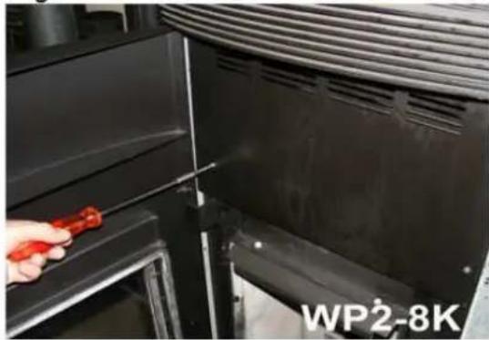 Wamsler WP 2-8 - Dismounting the upper cover - 1