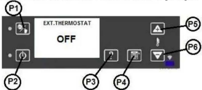 Wamsler WP 2-8 - Einstellung des externen Thermostates in der Software: - 4