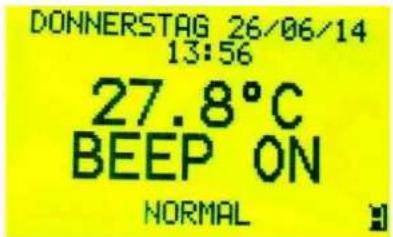 Wamsler WP 2-8 - EIN-/AUSSCHALTEN DES ALARM- / „BEEP“-TONS - 3