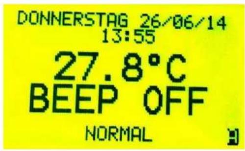 Wamsler WP 2-8 - ATTIVARE /DISATTIVARE IL SEGNALE ACUSTICO „BEEP“: - 4