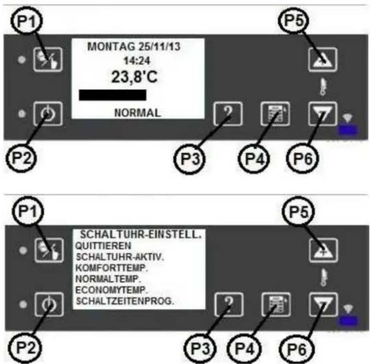 Wamsler WP 2-8 - TIMER (Zeiteinstellung) - 1
