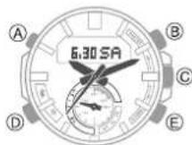 CASIO Edifice ECB-800 - Réglage de la durée de l'éclairage - 1
