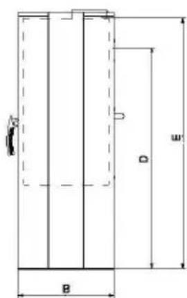 Wamsler Gamma - Plans avec les dimensions - 1