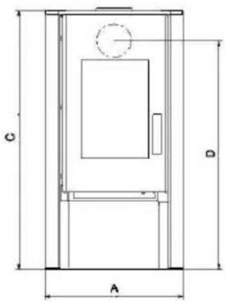 Wamsler Gamma - Dimensional drawings - 2