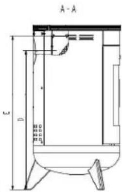 Wamsler Gamma - Plans avec les dimensions - 5