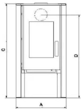 Wamsler Gamma - Plans avec les dimensions - 2