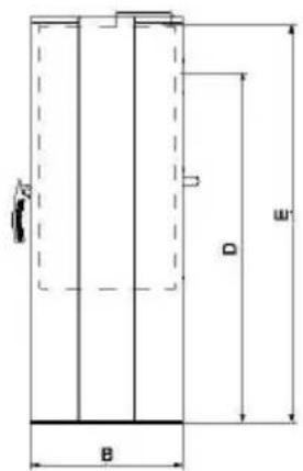 Wamsler Gamma - Dimensional drawings - 1