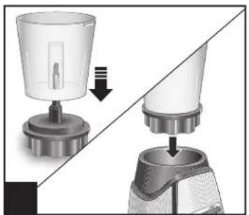 HAMILTON BEACH Power Elite 58153J - ADVERTENCIA Peligro de Cortaduras. - 1