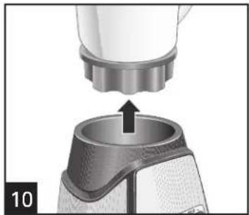 HAMILTON BEACH Power Elite 58153J - Using Your Blender (cont.) - 4