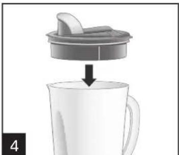 HAMILTON BEACH Power Elite 58153J - Using Your Blender - 4