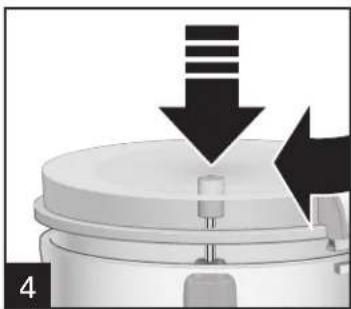 HAMILTON BEACH Power Elite 58153J - WARNING Cut Hazard. - 4