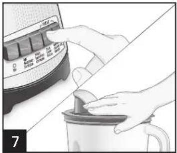 HAMILTON BEACH Power Elite 58153J - Using Your Blender (cont.) - 1