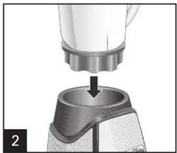 HAMILTON BEACH Power Elite 58153J - PRÉCAUTIONS IMPORTANTES - 1