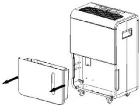 Klarstein DryFy Grand Smart 55 - Entleeren des Abwassertanks - 1