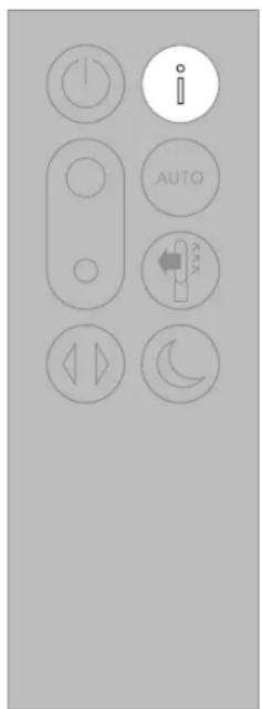 DYSON Purifier Cool Formaldehyde TP09 - Informationsmeny - 1