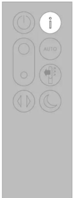 DYSON Purifier Cool Formaldehyde TP09 - Informationsmenü - 1