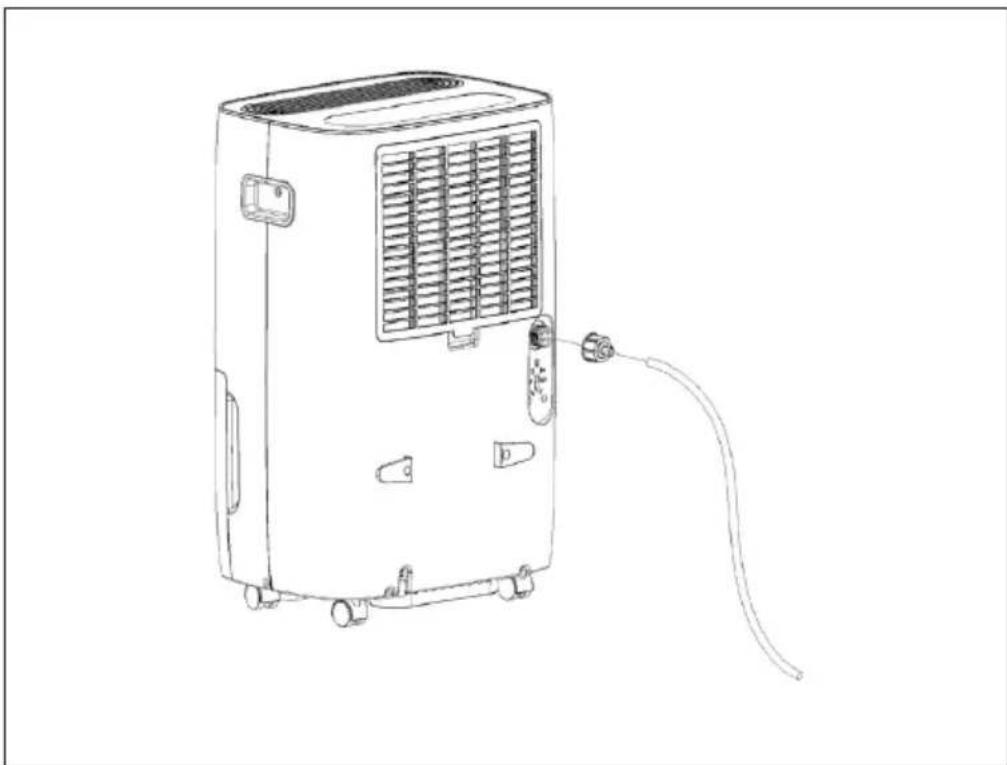 Klarstein DryFy 60 Smart - Setting up a permanent water outlet - 1