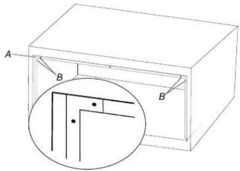 WHIRLPOOL YWMBT7030SV - Installation des supports (pour une installation en affleurement seulement) - 3