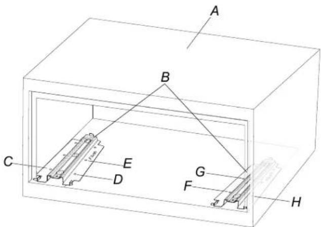 WHIRLPOOL YWMBT7030SV - Install the Rails-Flush - 2