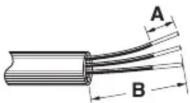 WHIRLPOOL YWSES5030SV - Style 2 :Serre-câbles pour raccordement direct - 6
