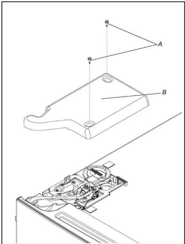 WHIRLPOOL WRFC5236RZ - Remove Left-Hand Refrigerator Door - 1