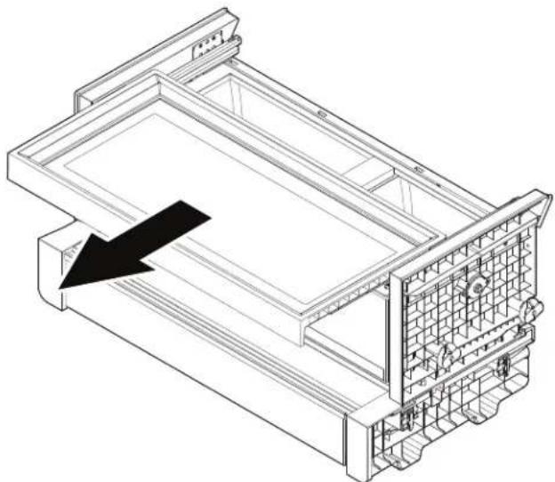 WHIRLPOOL WRFC5236RZ - Pull Out Tray (available on some models): - 1