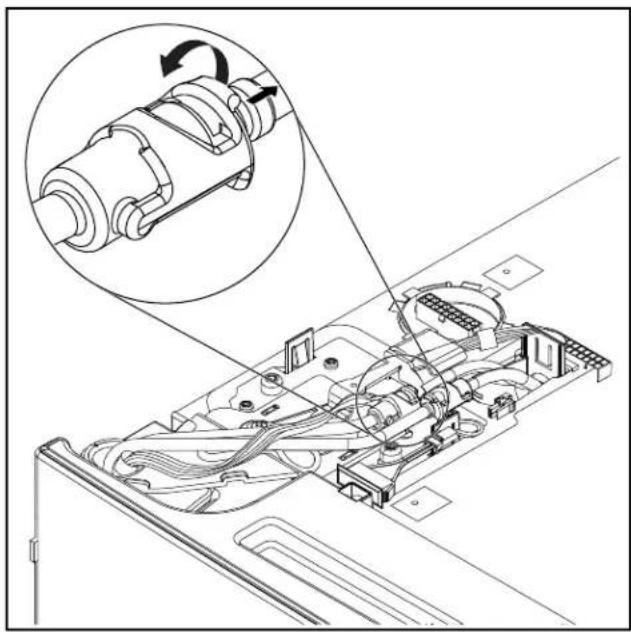 WHIRLPOOL WRFC5236RZ - Remove Left-Hand Refrigerator Door - 2