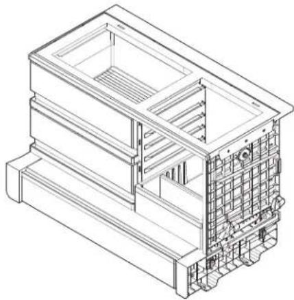 WHIRLPOOL WRFC5236RZ - To retract and extend the front section of the shelf: - 2