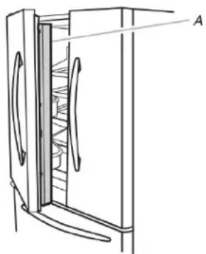 WHIRLPOOL WRFC5236RZ - Panier à canettes de la tablette de rangement à plateau (sur certains modèles à titre d'accessoire seulement) : - 1