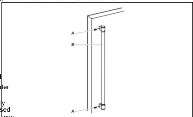 WHIRLPOOL WRFC5236RZ - rREFRIGERATOR DOOR HANDLES - 1