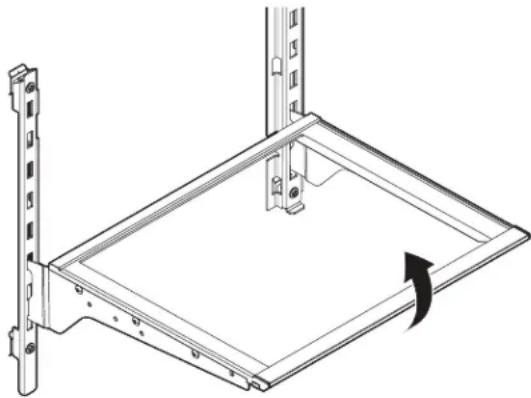 WHIRLPOOL WRFC5236RZ - Tablette de demi-largeur (sur certains modèles) Enlever et réinstaller la tablette de demi-largeur : - 1