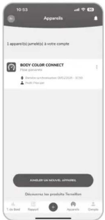 TERRAILLON Body Color Connect - TERRAILLON KÖRPERFETTANALYSEWAAGE - 1
