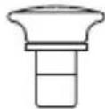 TERRAILLON Mini Massager - EMBOUTS DE MASSAGE - 1