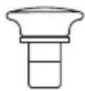 TERRAILLON Mini Massager - MASSAGE HEADS - 1