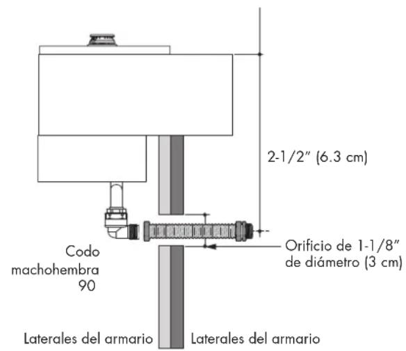 Fulgor Milano F4MEGK36S1 - • NUNCA APRIETE A MÁS DE 35 pies-libras DE TORQUE. - 1