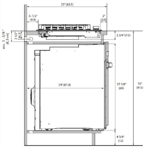 Fulgor Milano F4MTGK36S1 - - Conditions Requires Gaz 10 - 6