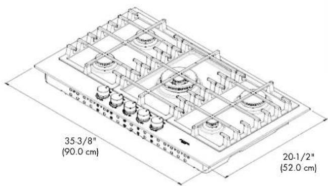 Fulgor Milano F4MTGK36S1 - SCHEMA ÉLECTRIQUE (5 ZONES) - 4