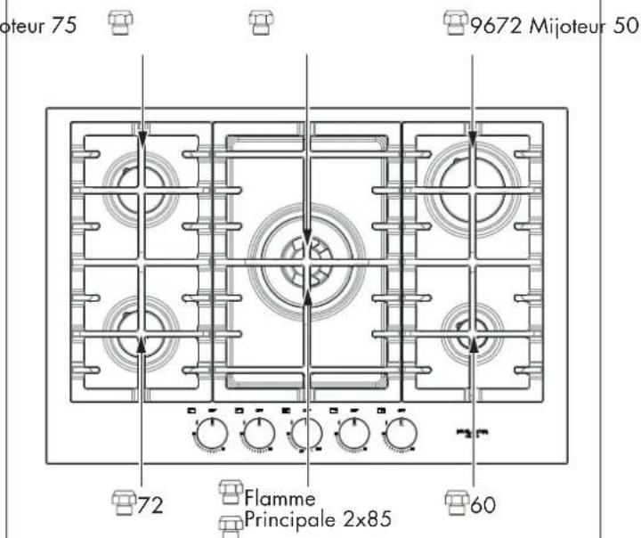 Fulgor Milano F4MTGK36S1 - Inj-pos-30" - 2