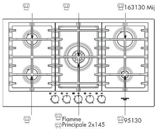 Fulgor Milano F4MTGK36S1 - Inj-pos-24" - 1