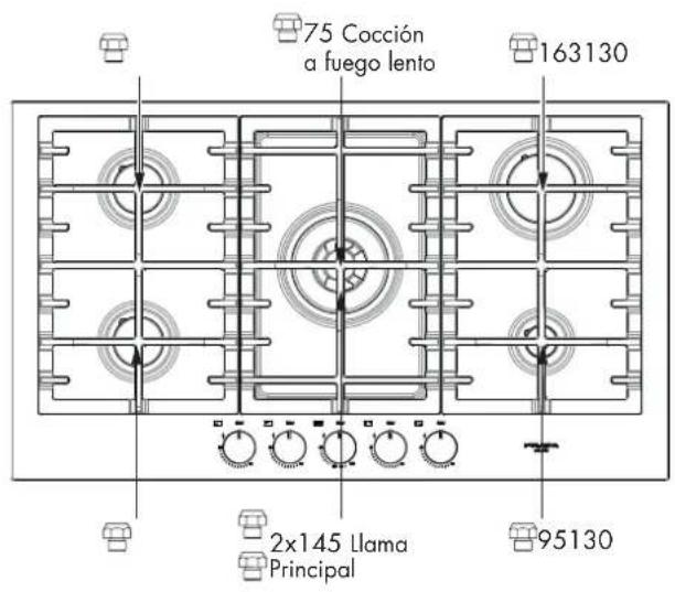 Fulgor Milano F4MTGK36S1 - Inj-pos-36" - 1