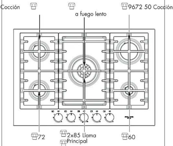 Fulgor Milano F4MTGK36S1 - Inj-pos-30" - 2